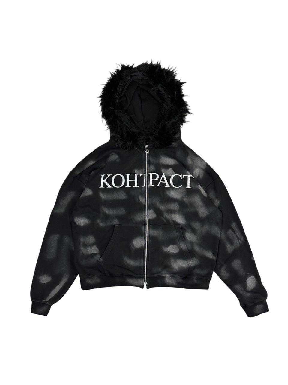 DIG YOUR OWN GRAVE】FUR ZIP HOODY (3color) | OUR BRAND,DIG YOUR