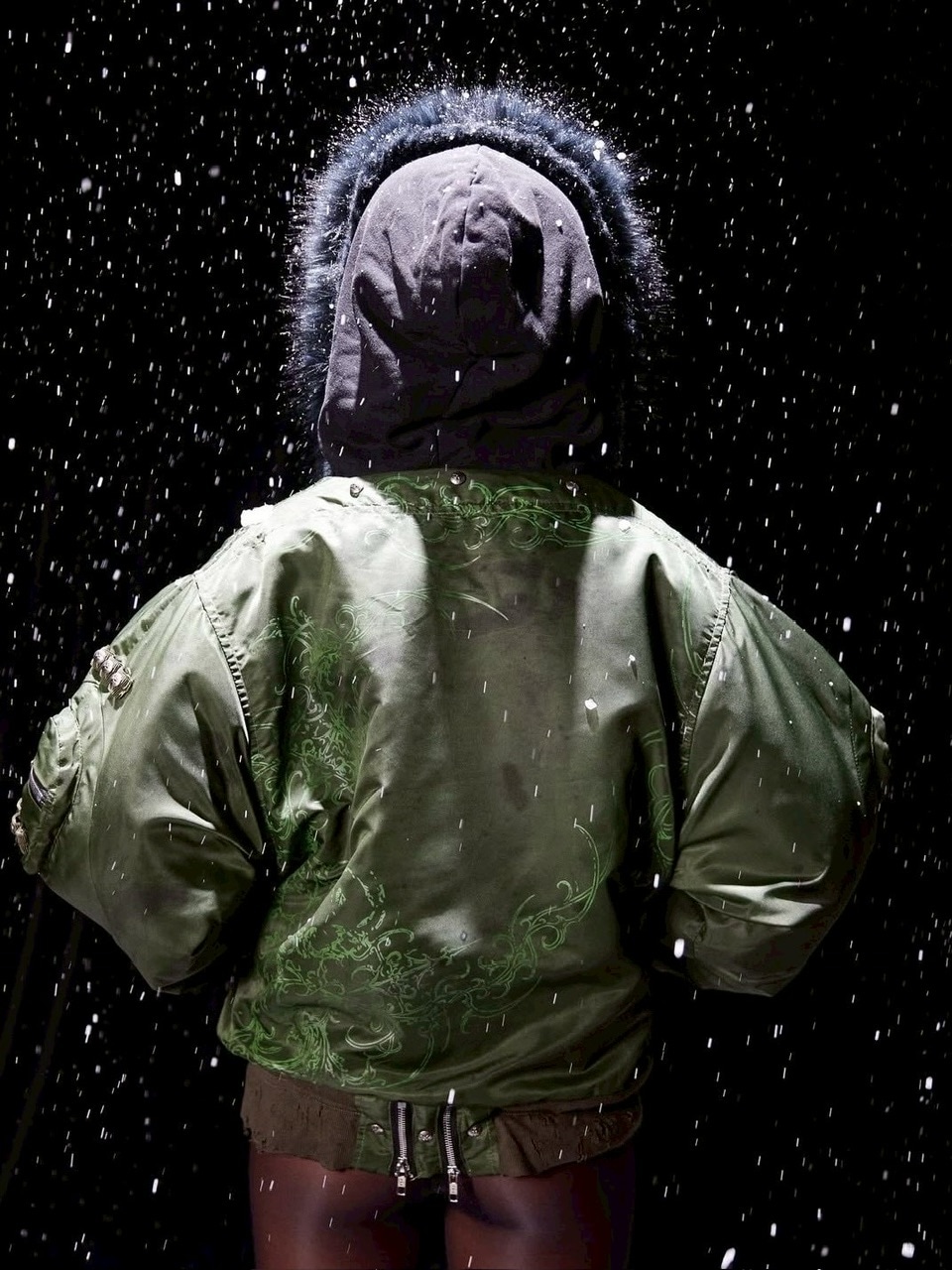 Cozy world Wide】COZY CHAOS REVERSIBLE BOMBER JACKET / 【コージー