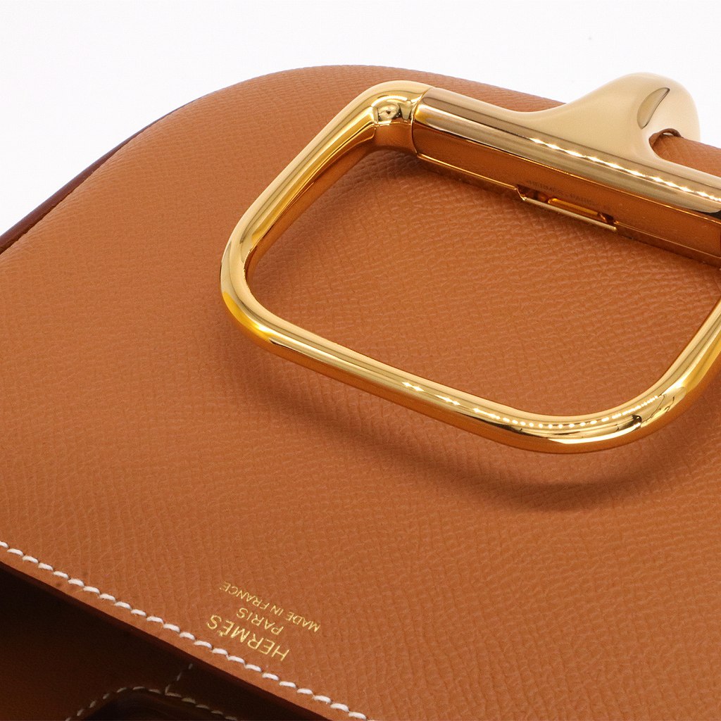 H5840 | [新品]エルメス デッラ・カヴァッレリア ミニ ゴールド ヴォー