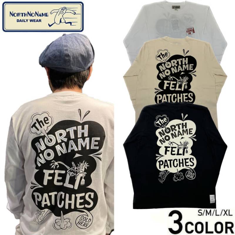 NORTH NO NAME NNN SIGN L/S T-SHIRTS HOLIDAY PAINT Sketch