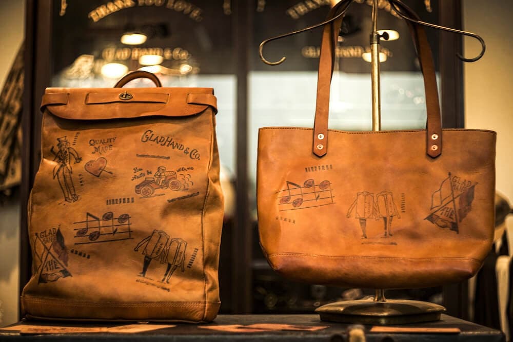 GLADHAND x VASCO LEATHER TRAVEL TOTE BAG 