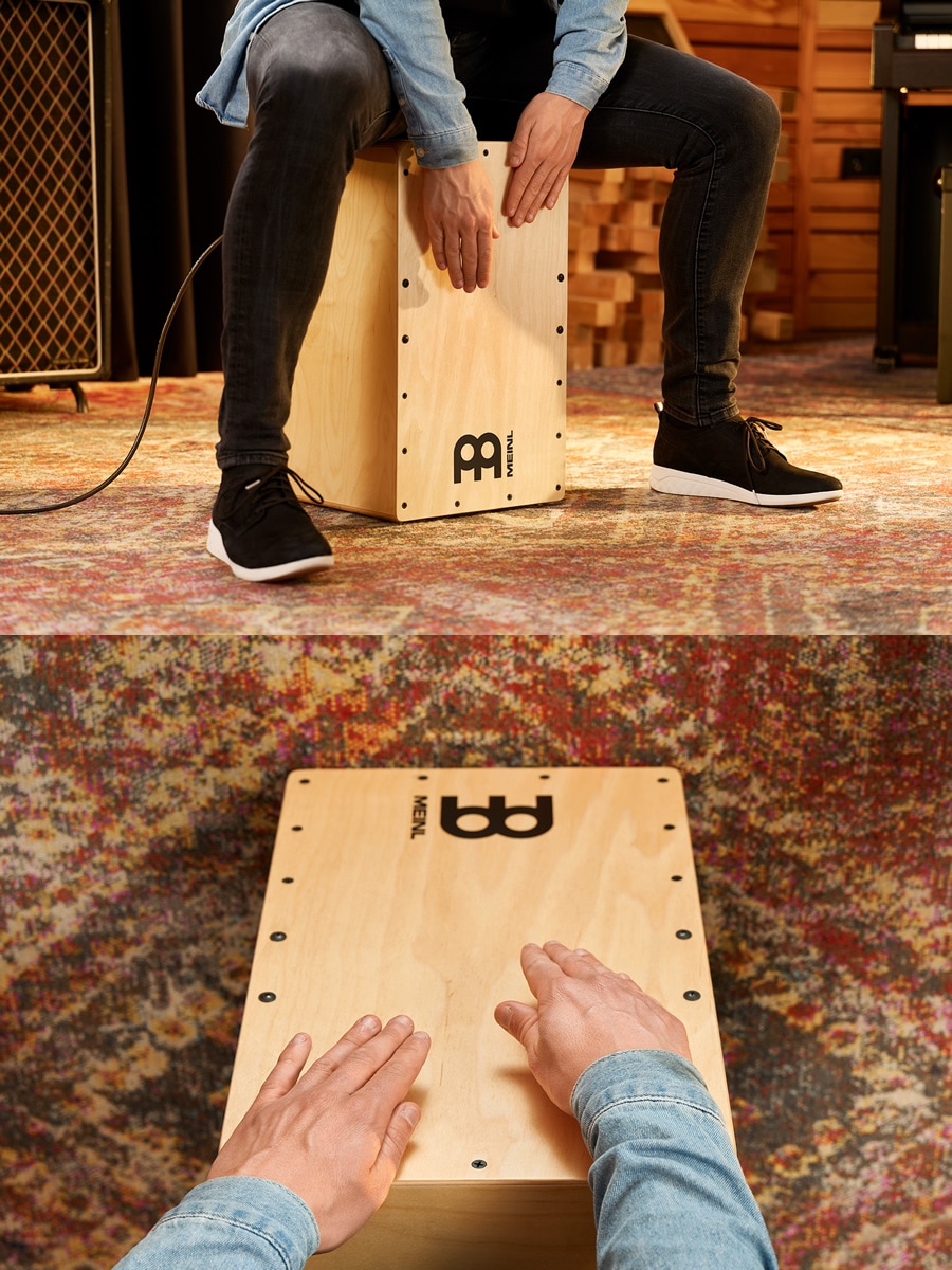 MEINL Percussion カホン ピエゾピックアップ搭載 Woodcraft Pickup