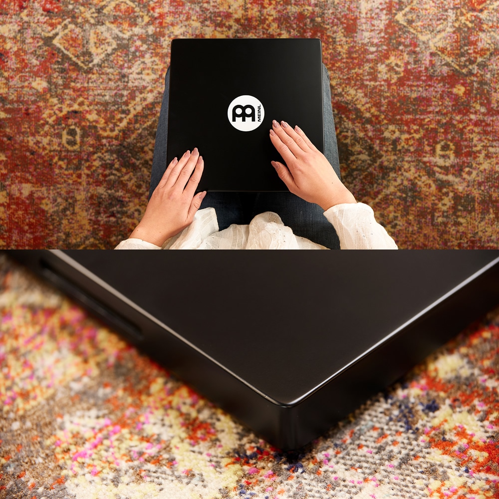 MEINL Percussion トラベルカホン + 専用ケース + フットタンバリン