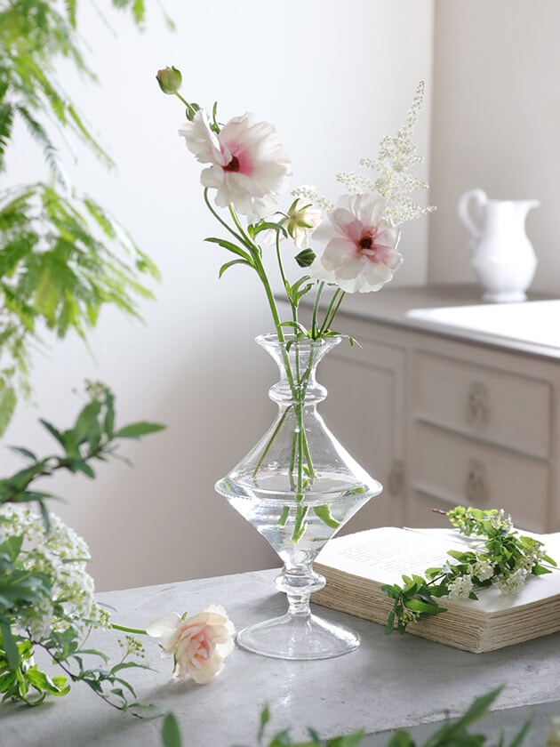 ガラスフラワーベースKaren A