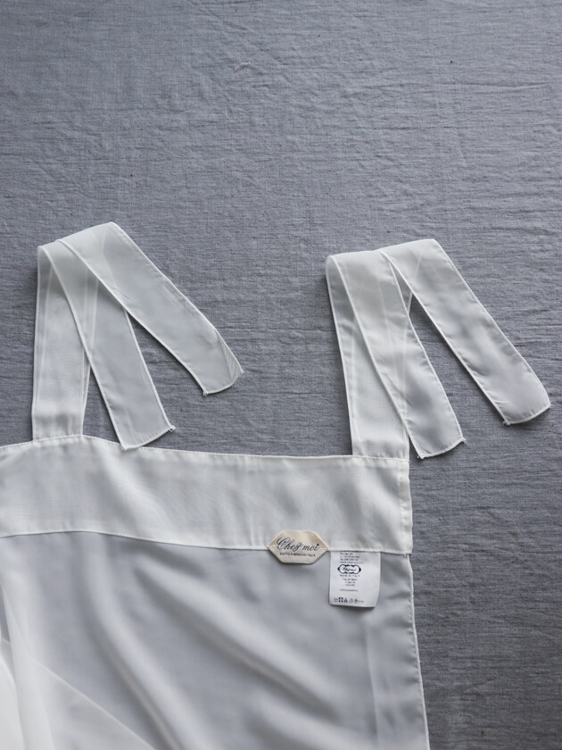 Chez moiカーテンOrganza Basicホワイト140x220cm