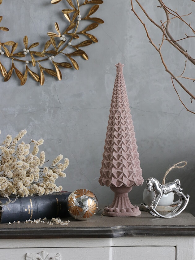 Lene BjerreクリスマスツリーHパウダー34.5cm 北欧雑貨 サラグレース