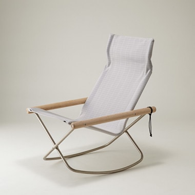 ニーチェアエックス ロッキング ナチュラル／ホワイト | Nychair X