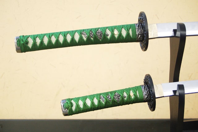 緑雲 大刀 小刀セット 模造刀｜【公式】模造刀・居合刀の専門店「忍屋」