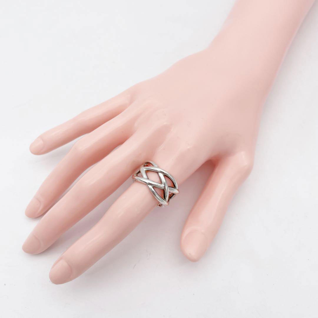 TIFFANY ティファニー ケルティックノットリング 指輪 925 シルバー 約