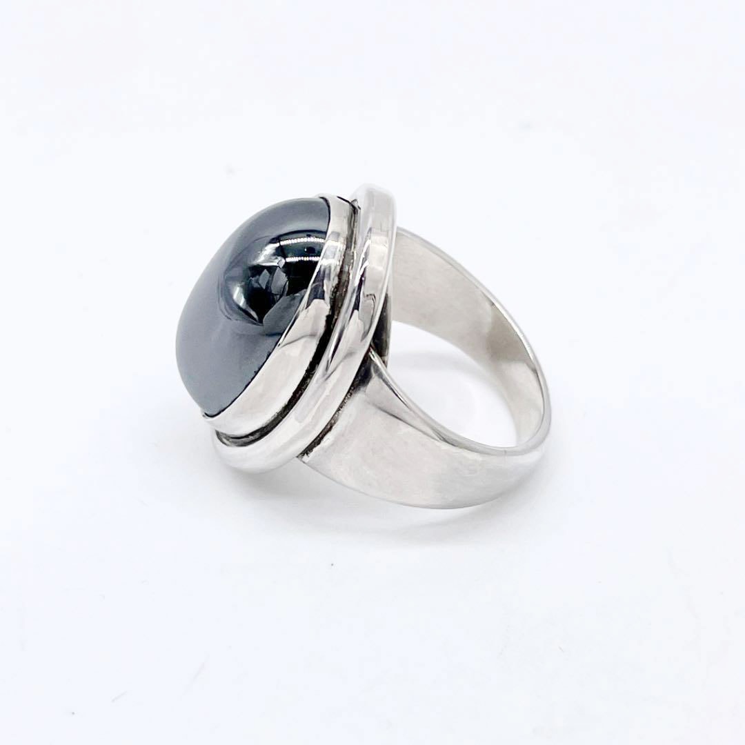 Georg Jensen ジョージジェンセン ヘマタイトリング 指輪 SV925