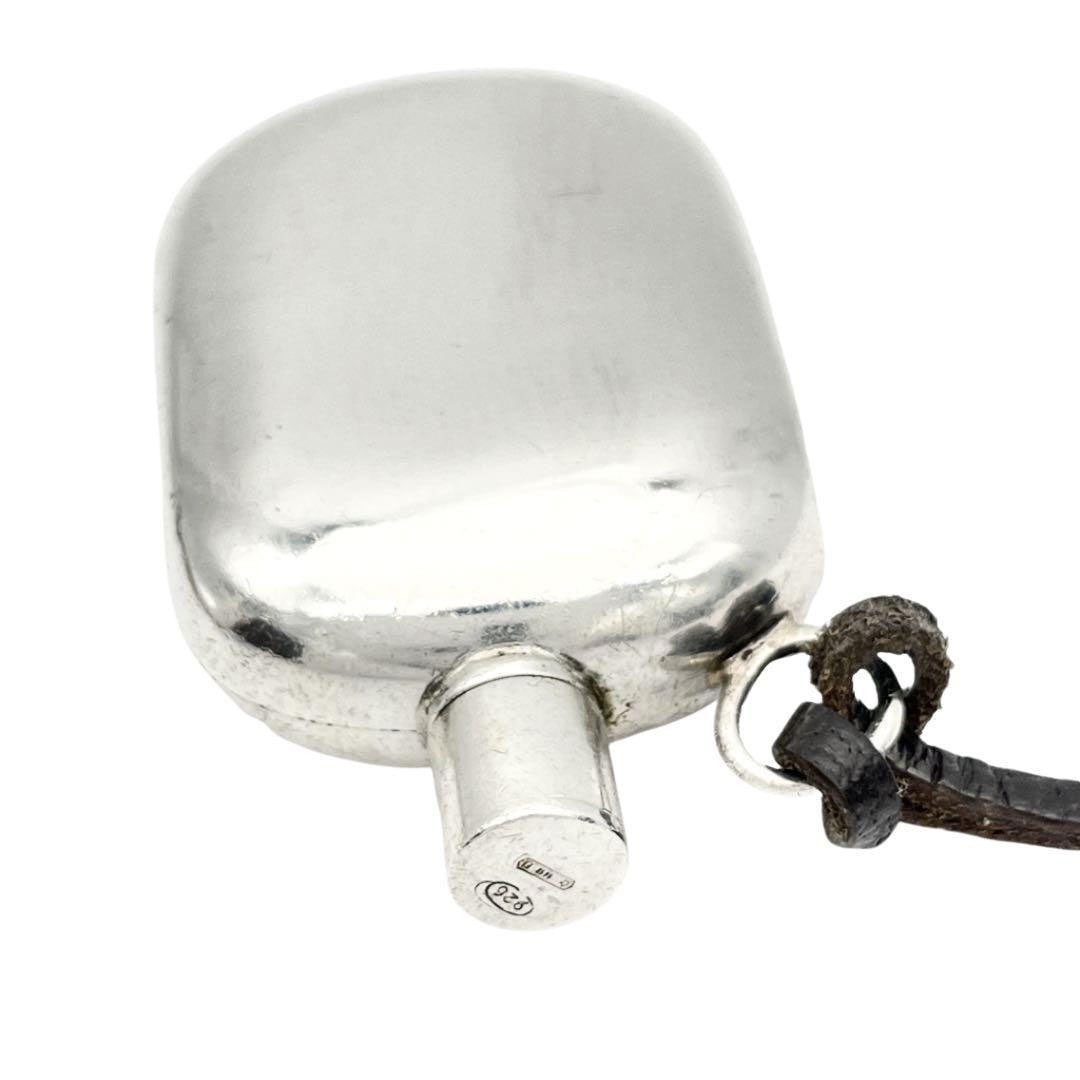 HERMES エルメス 香水 パフュームボトル ペンダントトップ 925