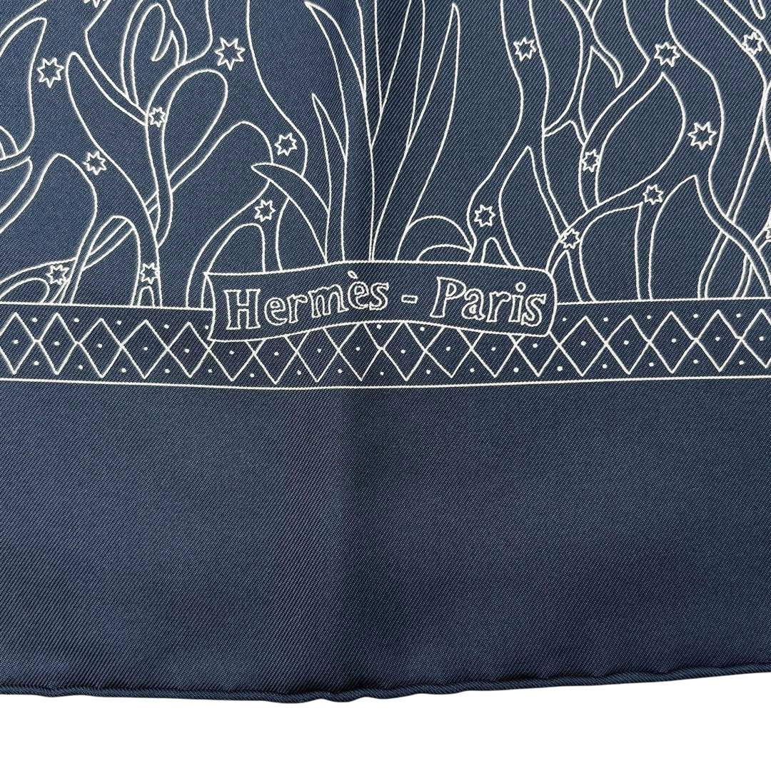 HERMES エルメス スカーフ カレ90 『AXIS MUNDI(世界の中心軸