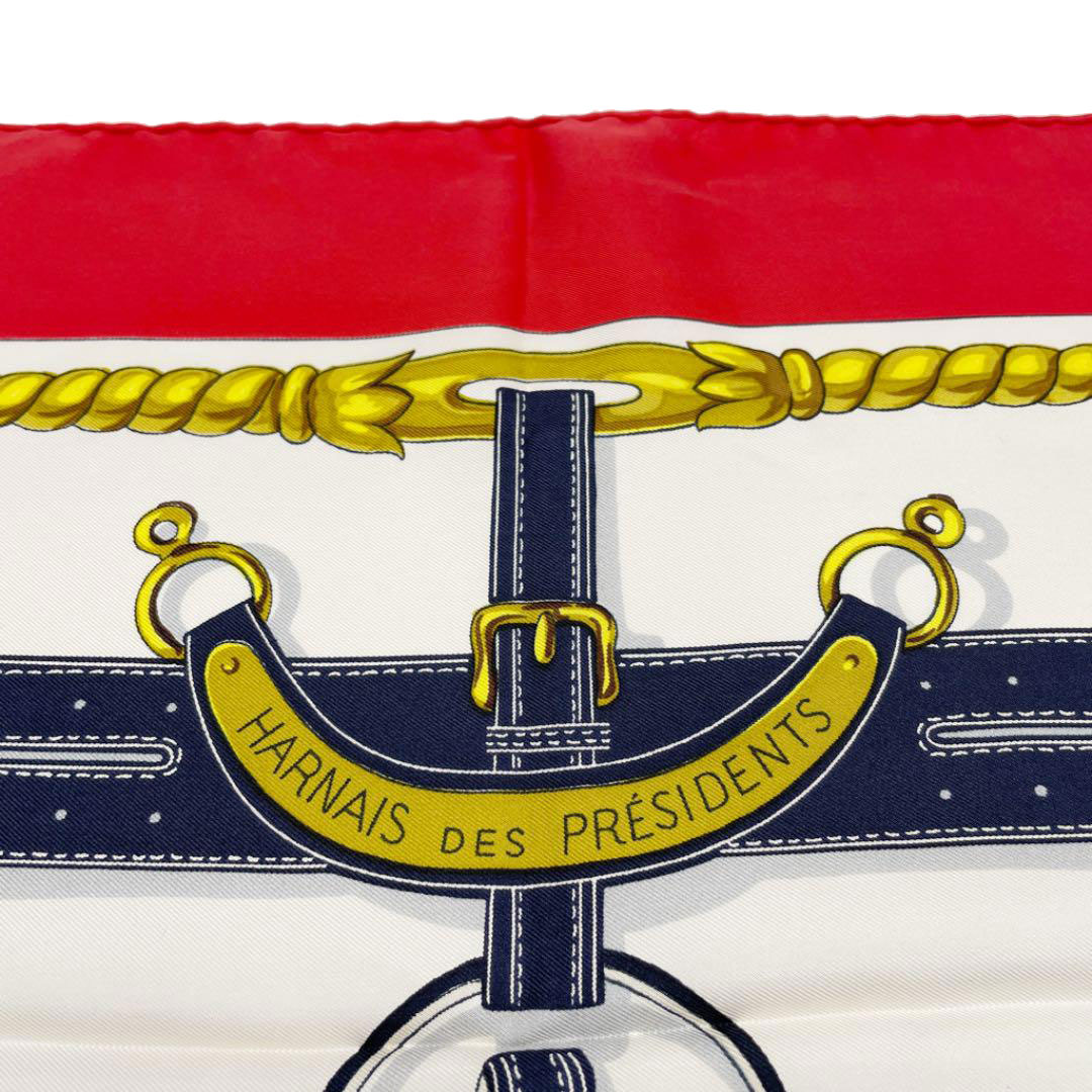 HERMES エルメス ヴィンテージスカーフ カレ90 『Harnais des