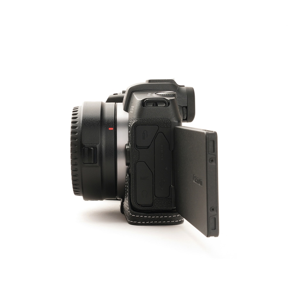 TP Original Canon EOS RP 用 ボディーハーフケース ブラック