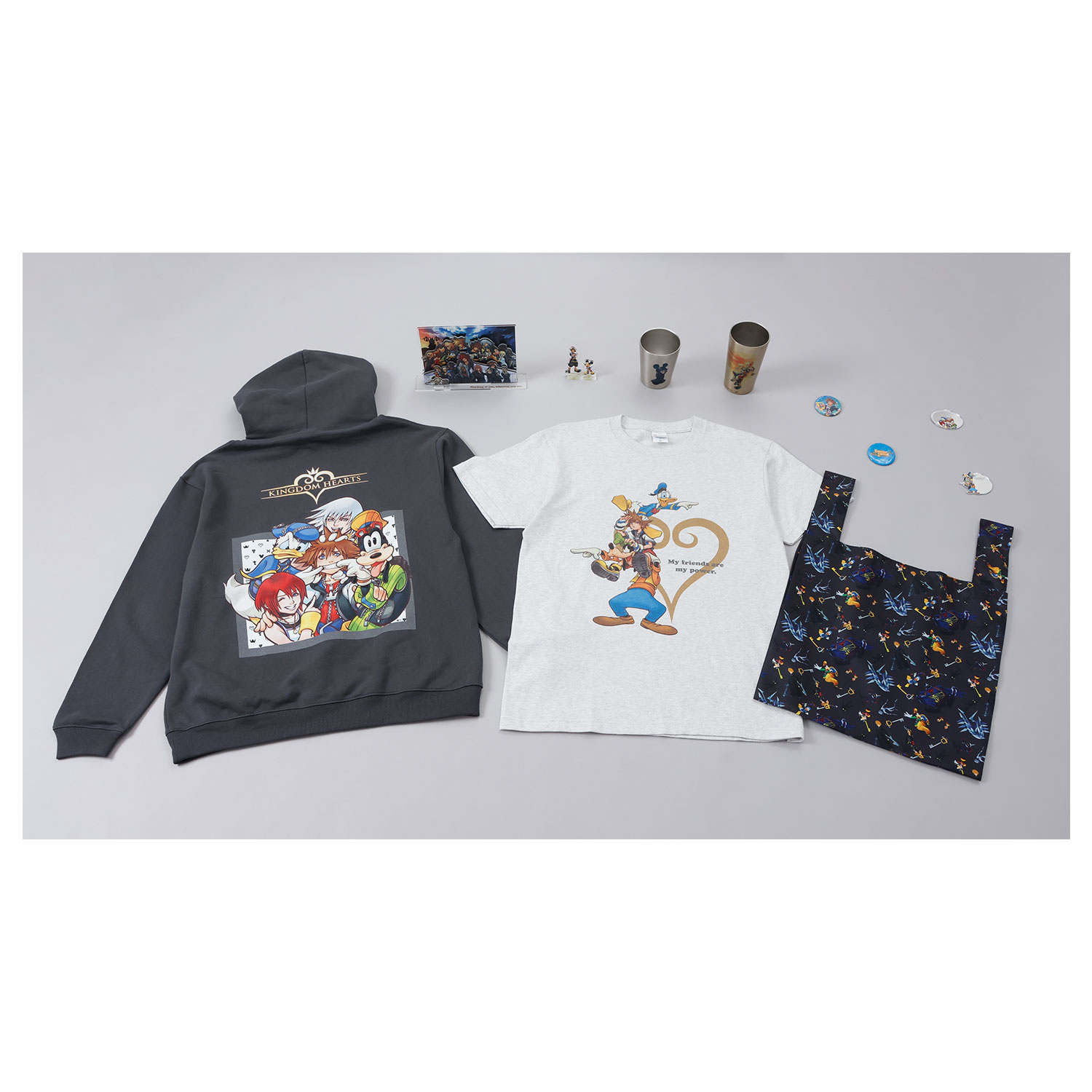 公式] メーカー直営 ディズニー キングダム ハーツ ミニトートバッグ