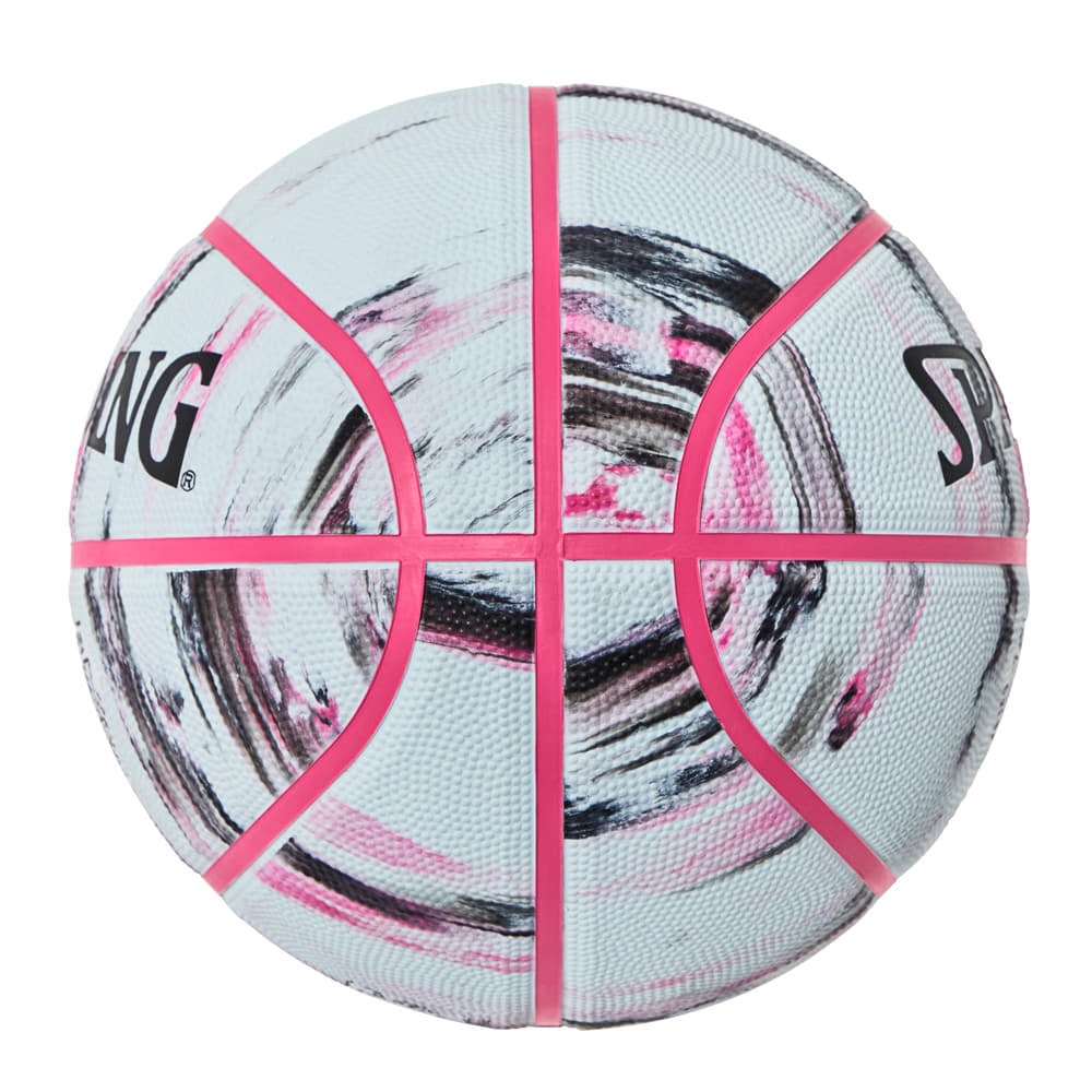 販売店限定】マーブル ピンク×ホワイト 6号球 ラバー 85-120J