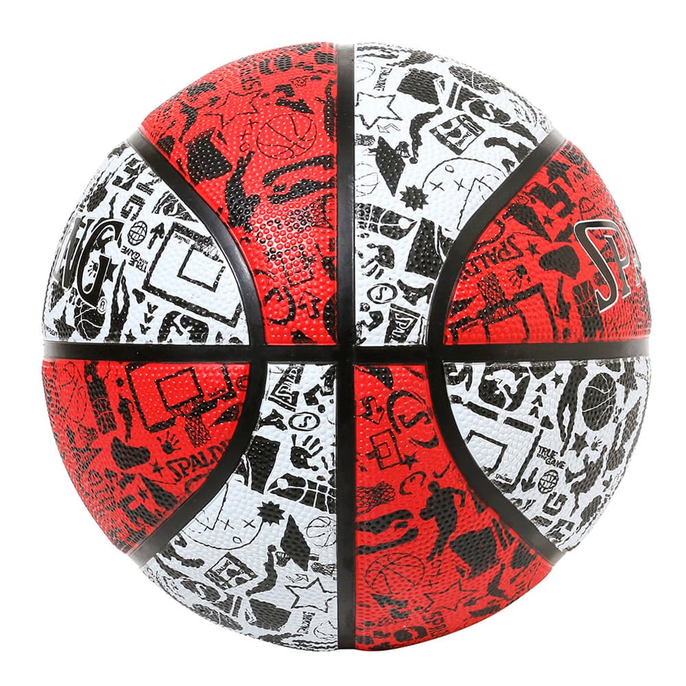 30%OFF価格】グラフィティ レッド×ホワイト ラバー 6号球 84-530J