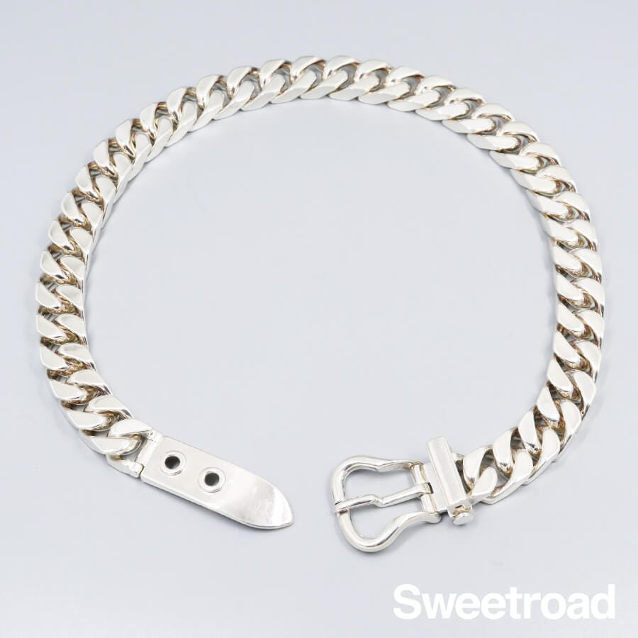 エルメス ブックルセリエ・ネックレス GM 925シルバー w-29104