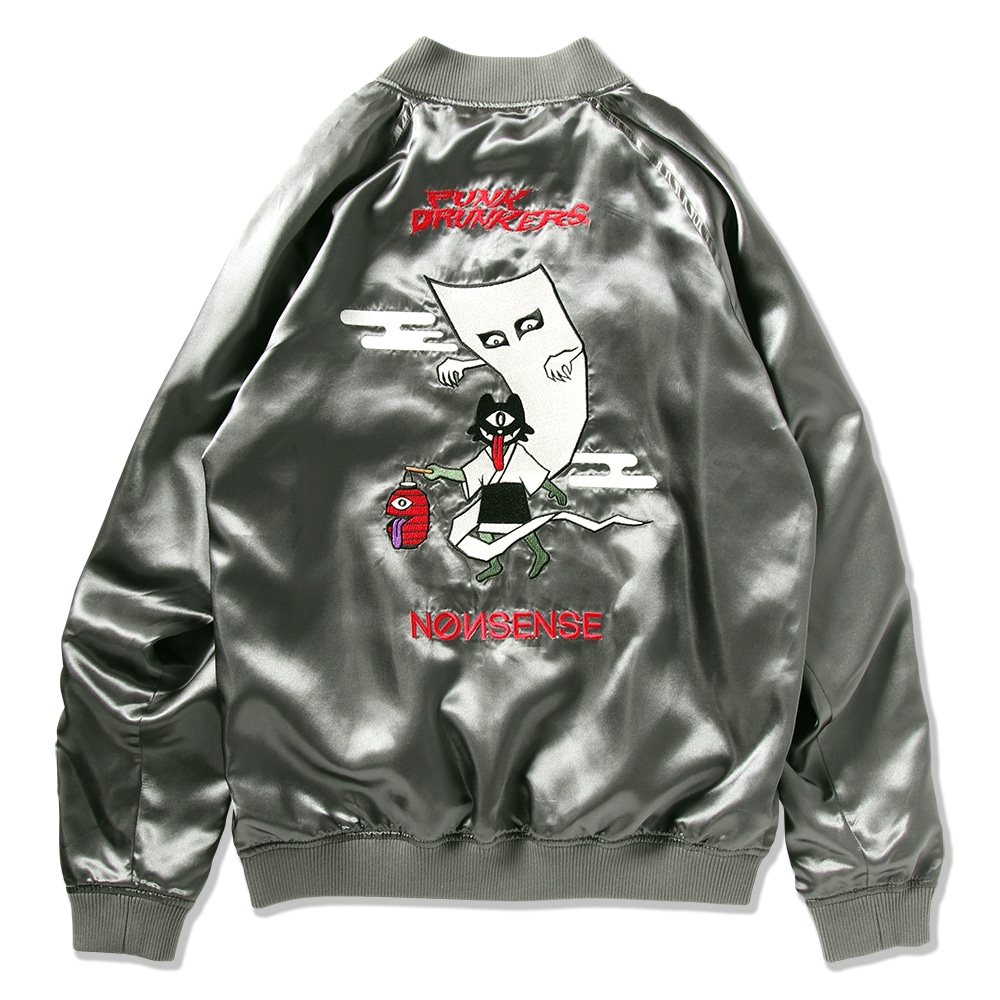 PDSxNONSENSE JP］妖怪スカジャン / BLUE | 全商品 | 鷹の爪Online Store