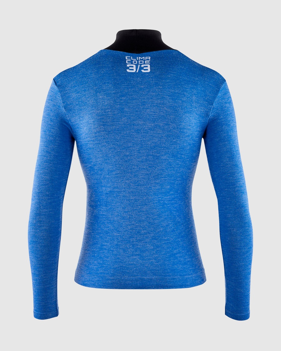 ASSOS〉ULTRAZ WINTER LS SKIN LAYER P1 スキンレイヤー _Calypso Blu