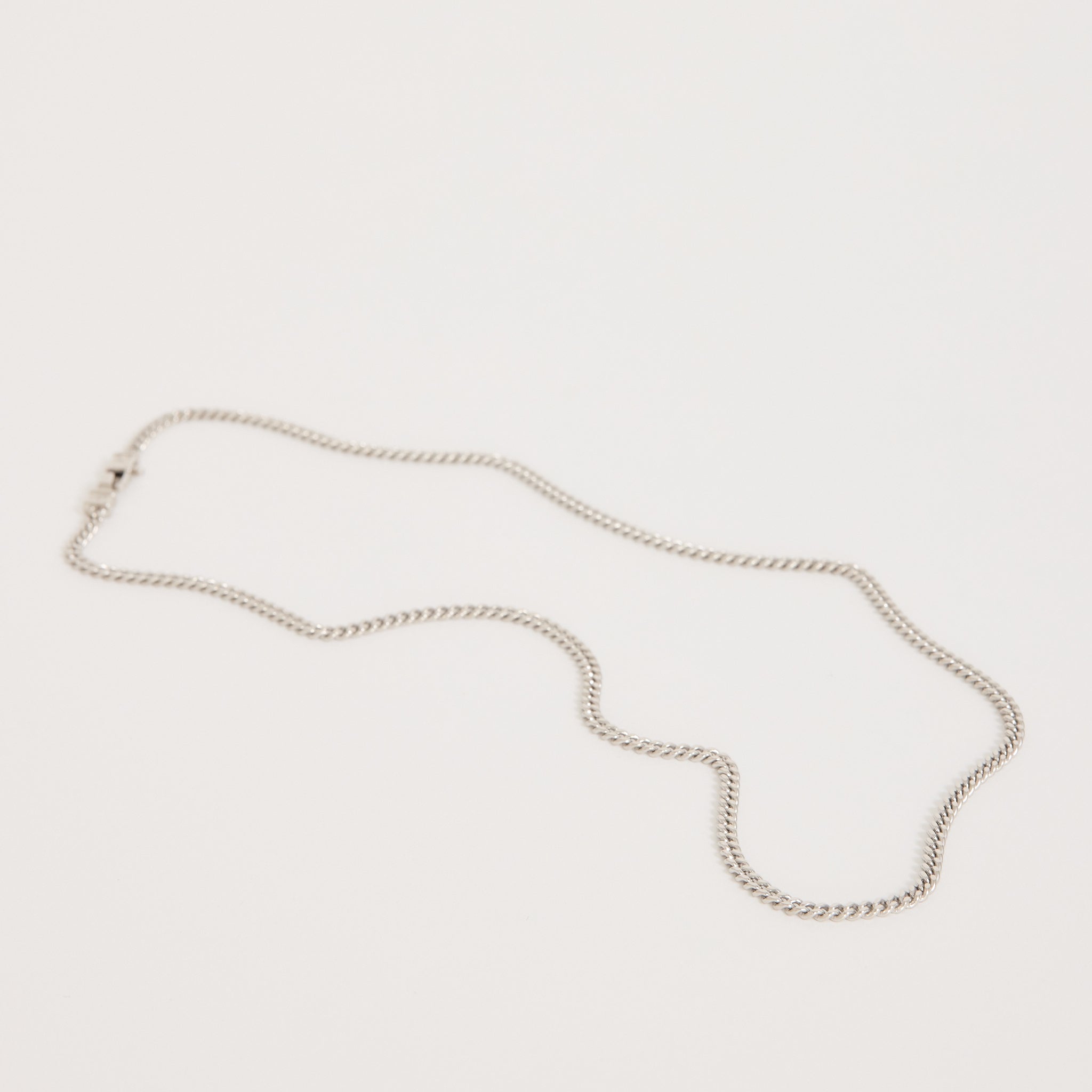 Tom Wood Curb Chain M Silver | Maplestore