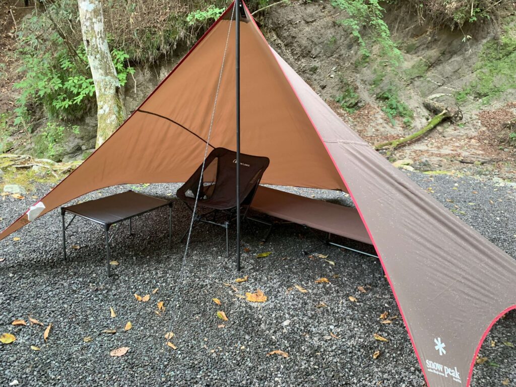 Snow Peak】ペンタシールド ソロキャンプに最適です | まるきゃんぷ