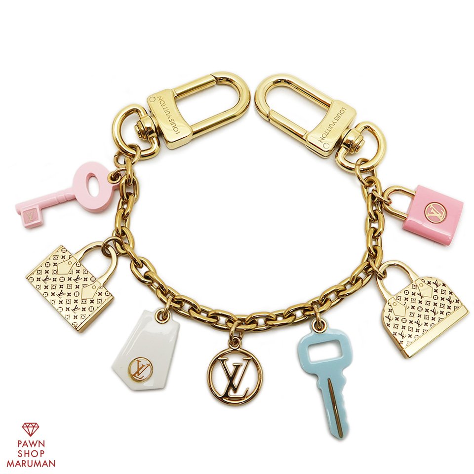 ルイ ヴィトン バッグチャーム チェーンアイコニックス M01372