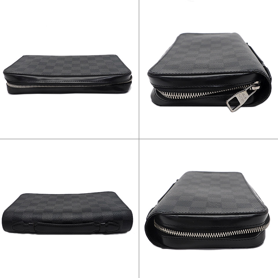 ルイ ヴィトン ダミエグラフィット ジッピーXL N41503 ブラック