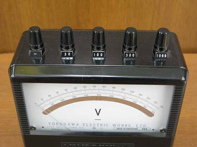 横河計測 2011-40 携帯用直流電圧計 | 中古計測器の販売・修理・買取と