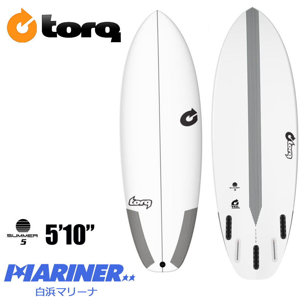 ショートボード TORQ SurfBoard トルクサーフボード TEC SUMMER5 5'10