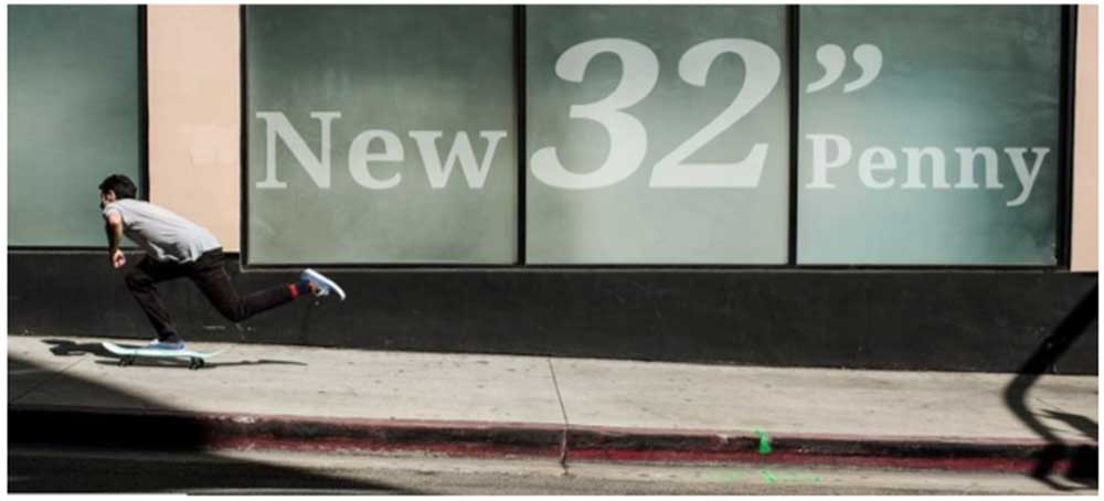 Penny Skateboards HYBRID CRUISER BLACKOUT 32inch ペニースケート