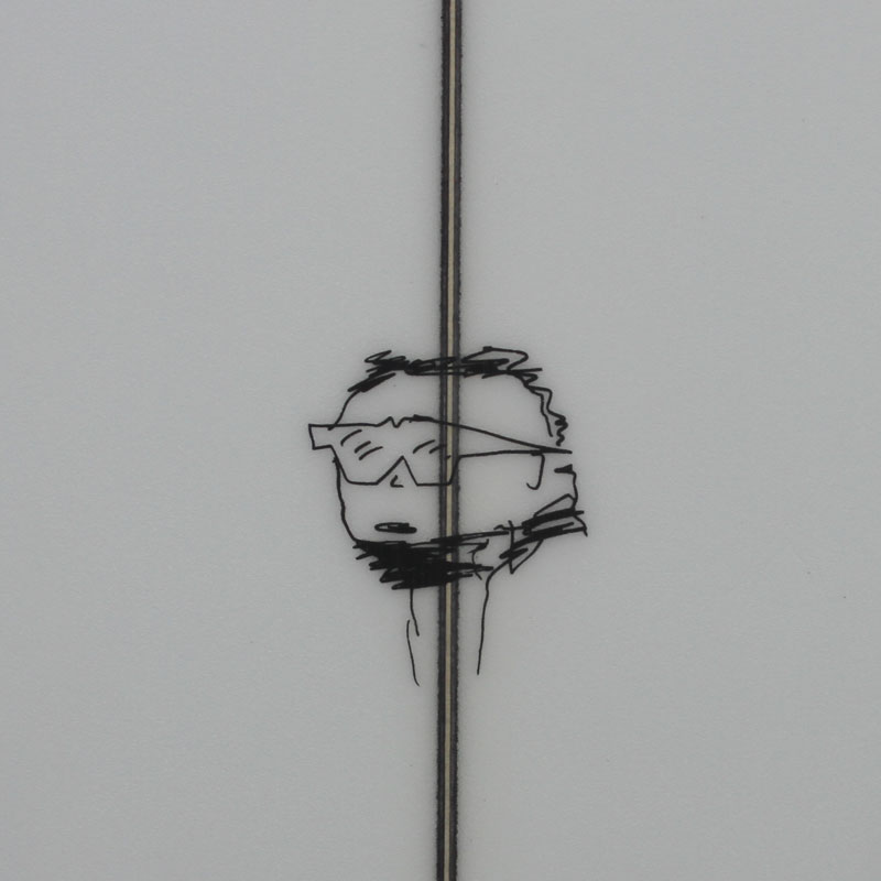 ショートボード アルメリック サーフボード ネックベアード 5'9 デーン