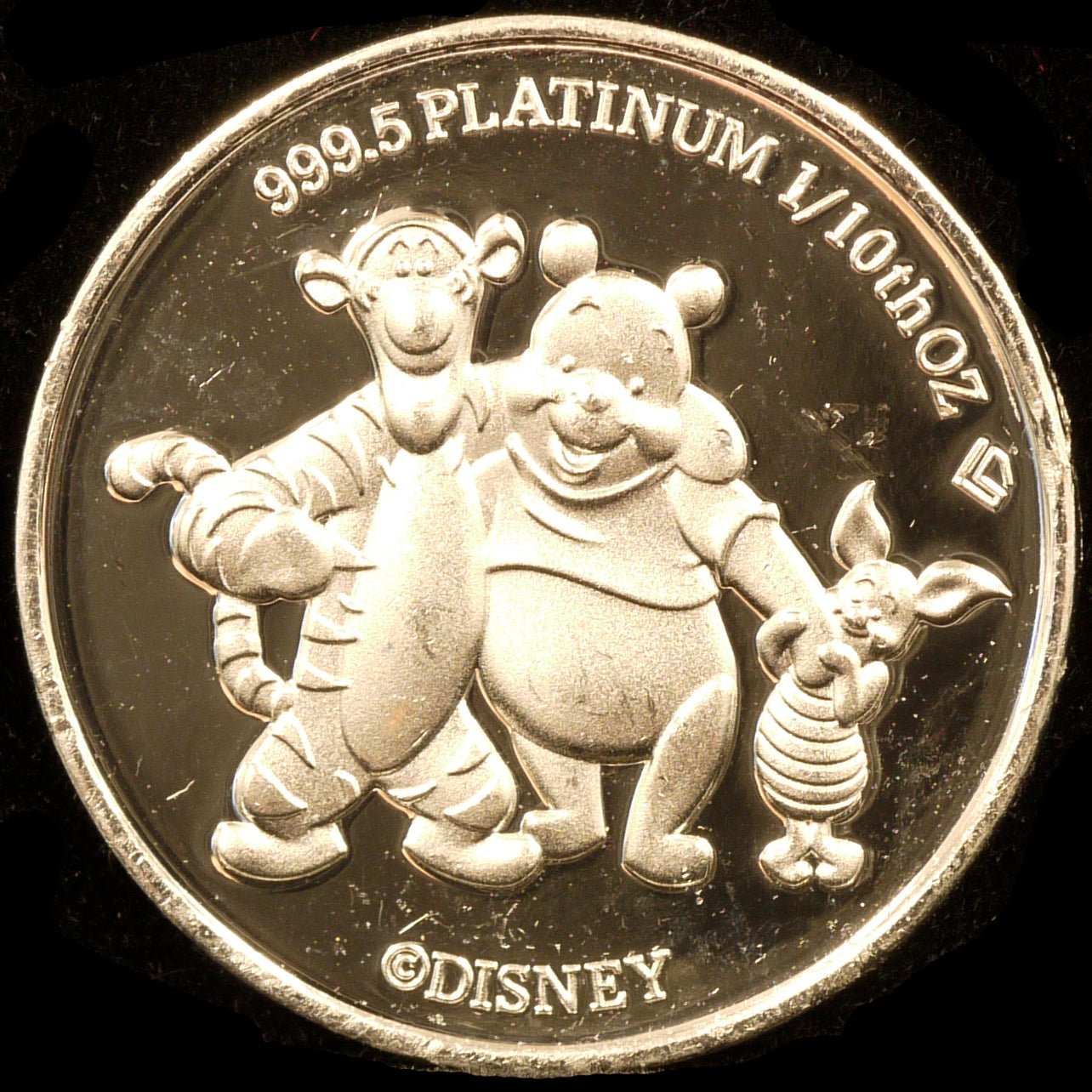 ディズニー 1/10ozプラチナメダル くまのプーさん｜コイン｜NJ BUYER'S