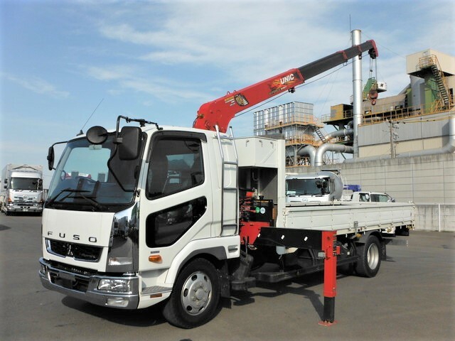 三菱ふそう ファイター 中型 平ボディ（クレーン付） 2KG-FK62F (25616