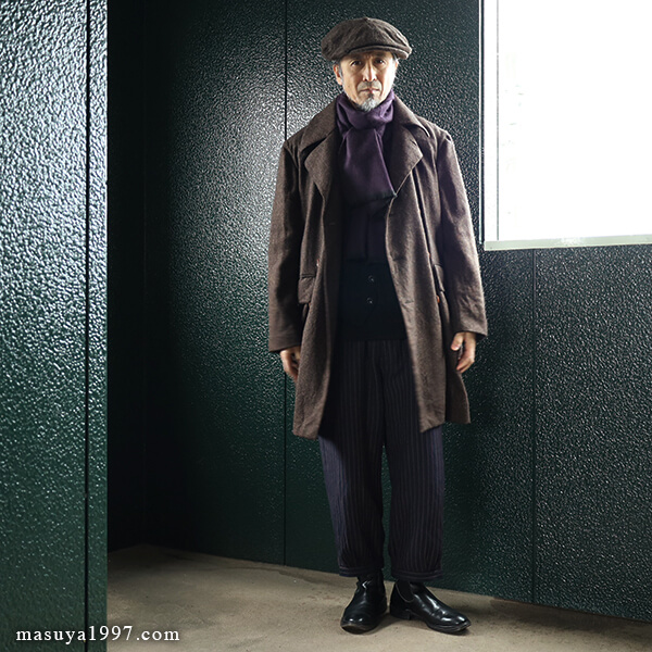 TAKE & SONS “TWEED FARMERS ULSTER COAT” | MASUYA