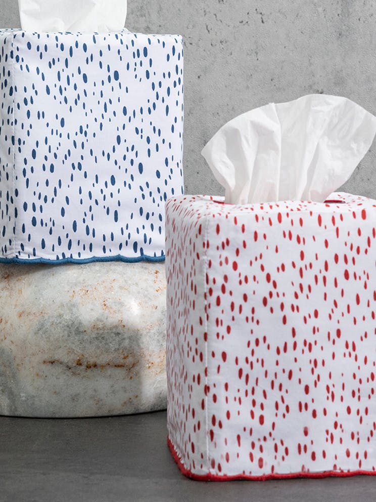 Jasper Tissue Box Cover | Matouk Luxury Linens