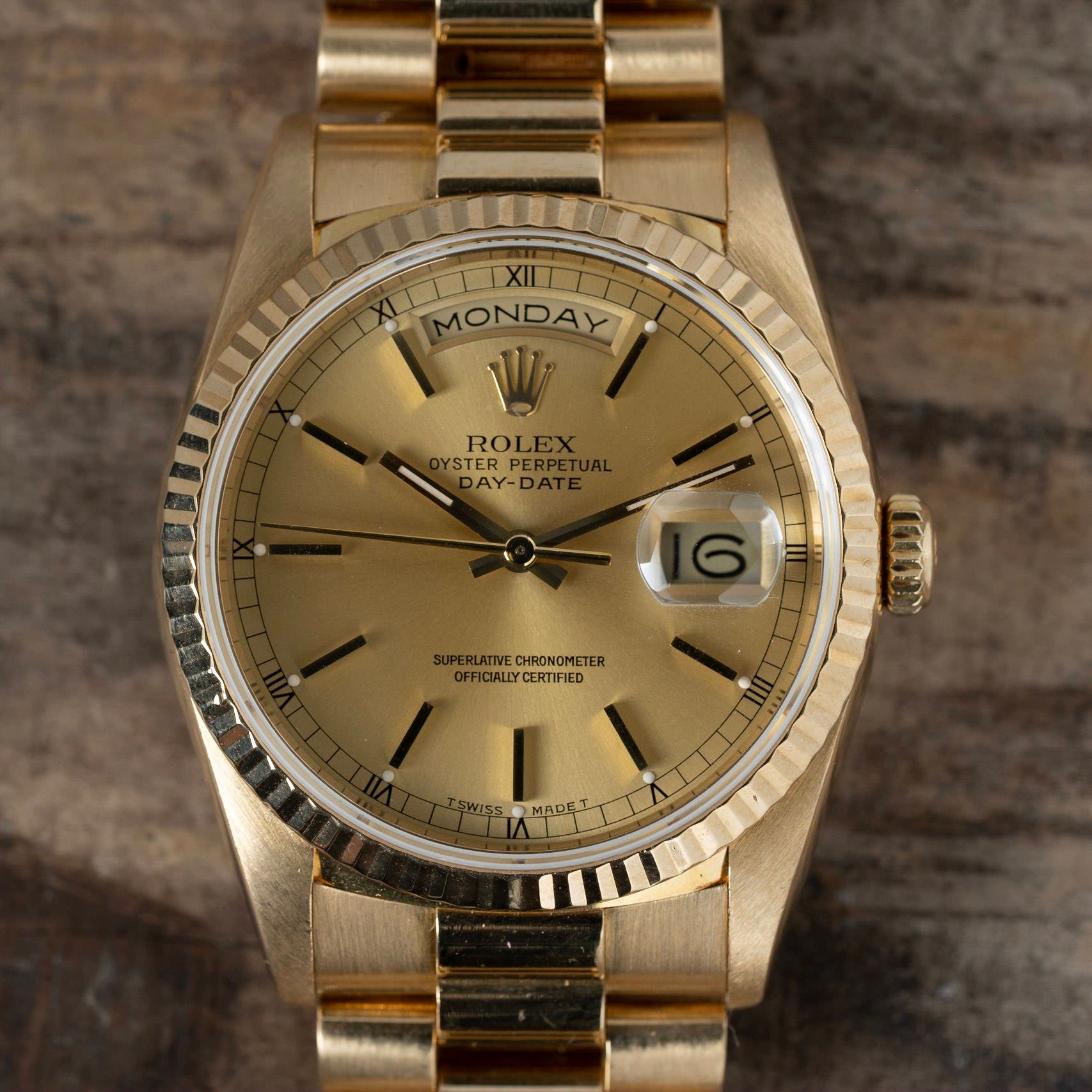 Rolex ロレックス Ref.18238 デイデイト 18K 金無垢 1980s