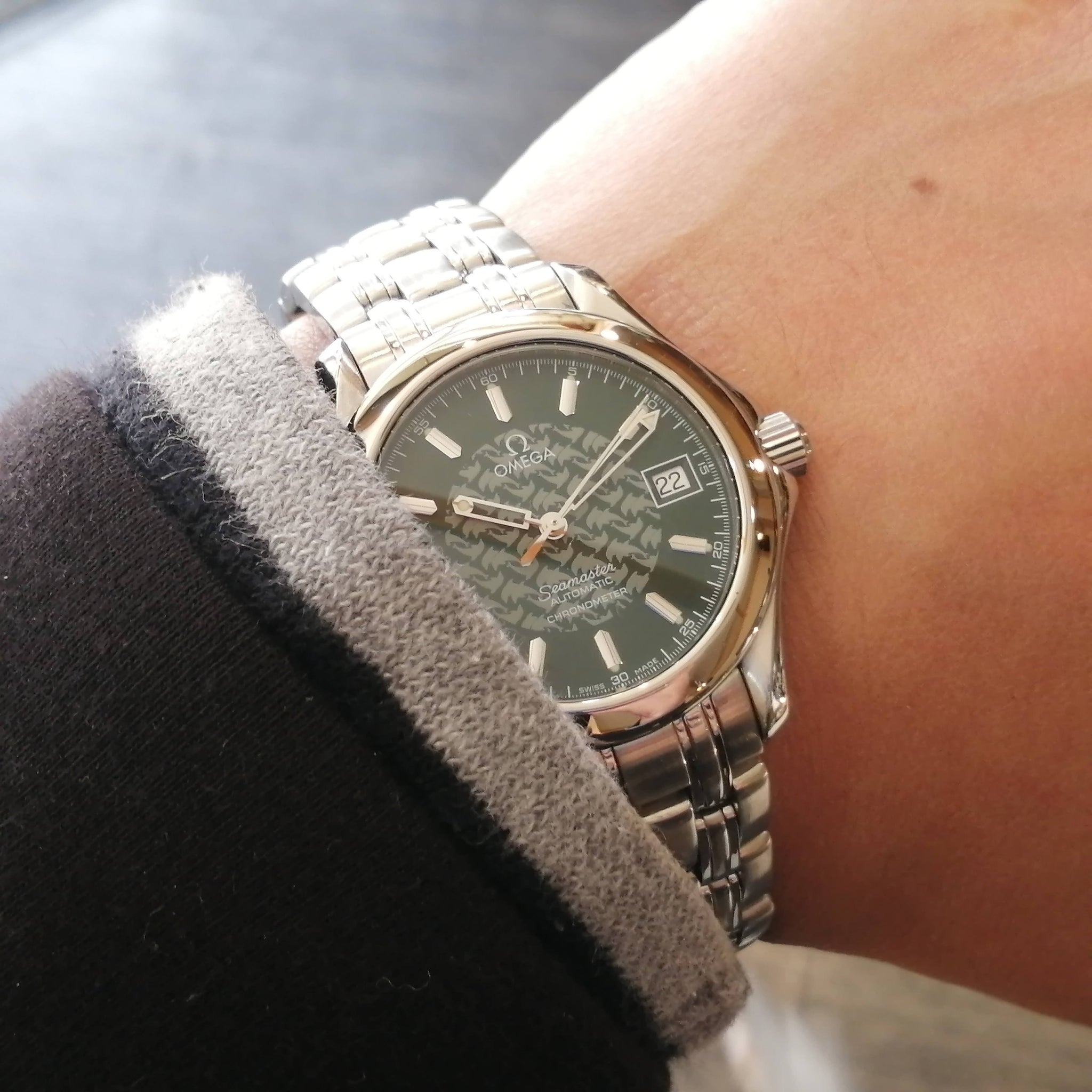 OMEGA オメガ シーマスター ジャック・マイヨール限定 98年製 自動巻