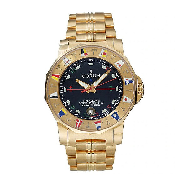 Pre-Owned Corum Admirals Cup 18K yellow Gold – Mazzarese Jewelry