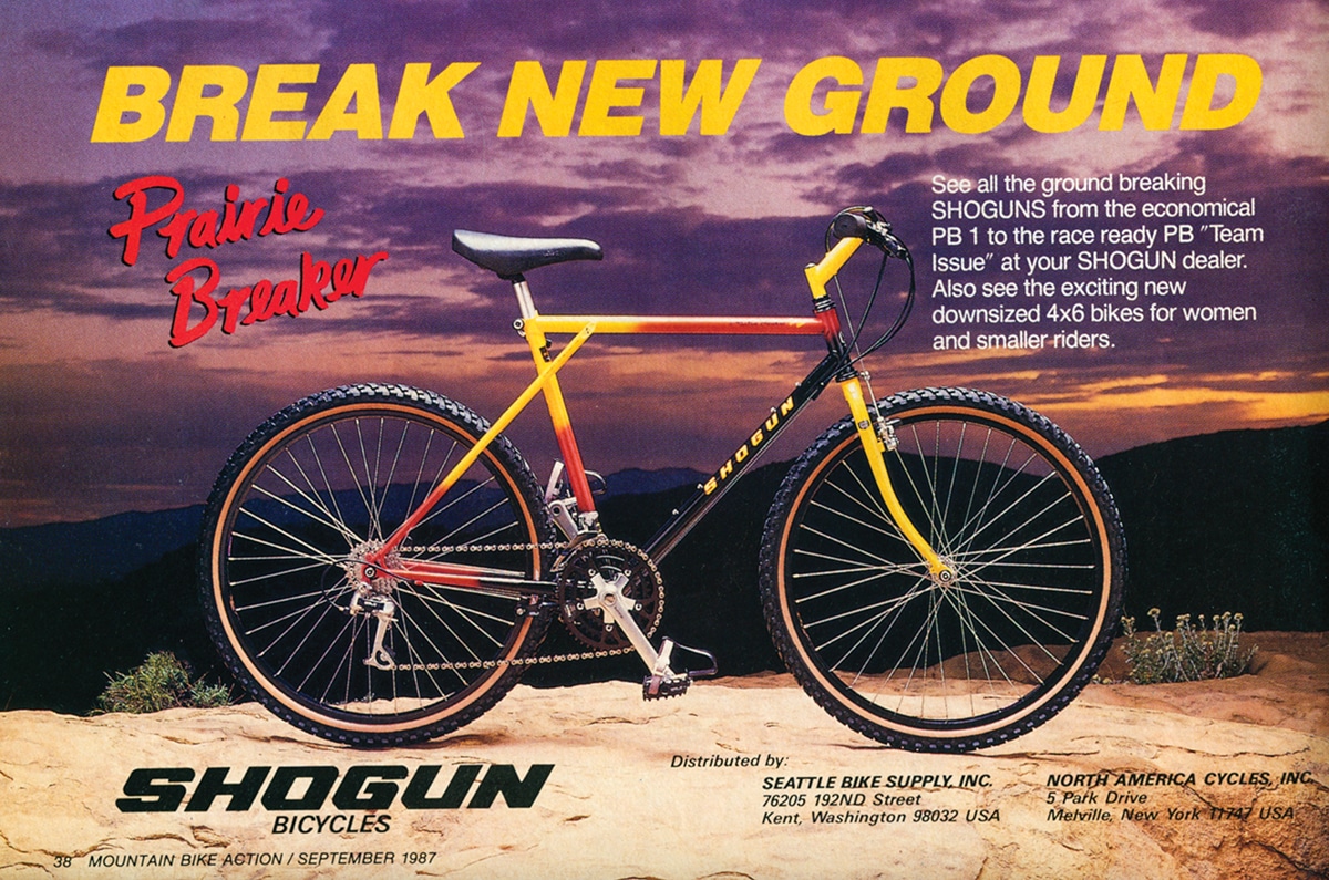 ZAP'S COLUMN: THE SHOGUN INSTAGRAM POST SURPRISE - Mountain Bike