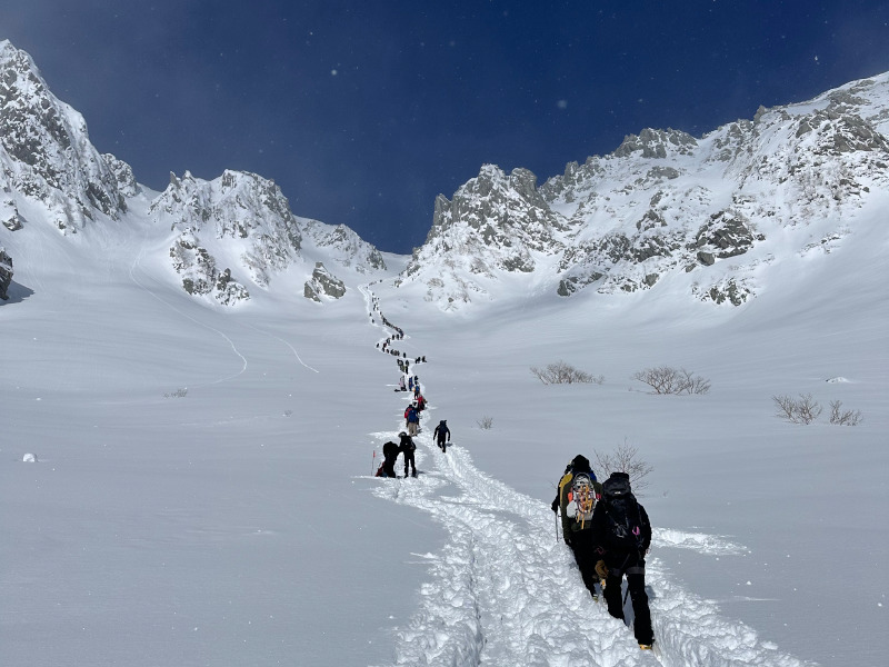 厳冬期の木曽駒ヶ岳講習登山 | 登山ツアー、ガイドツアーのダンプリング