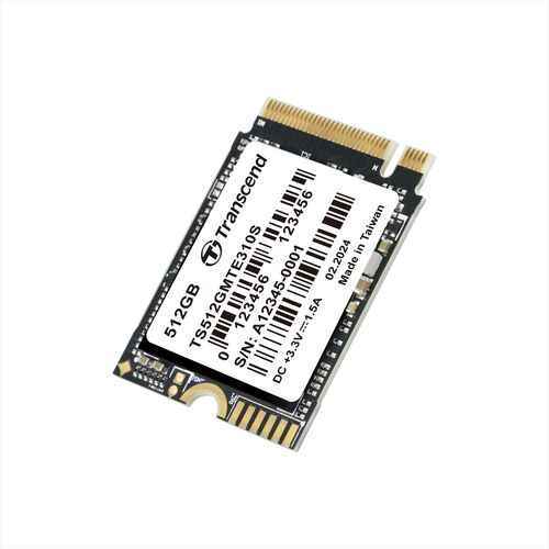 M.2 SSD 512GB NVMe PCIe Gen4×4 Type 2230 内蔵 Read 3300MB/s SLC
