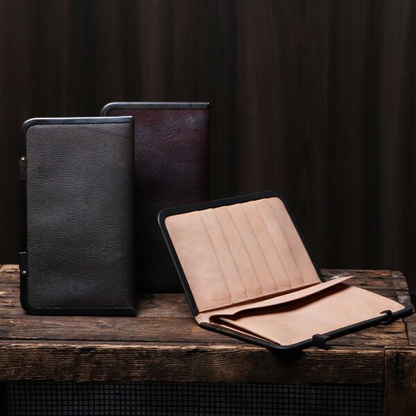 シスクー・ド・フードル 薄マチ 長財布 cocoro-04B 熊革 Six coup de