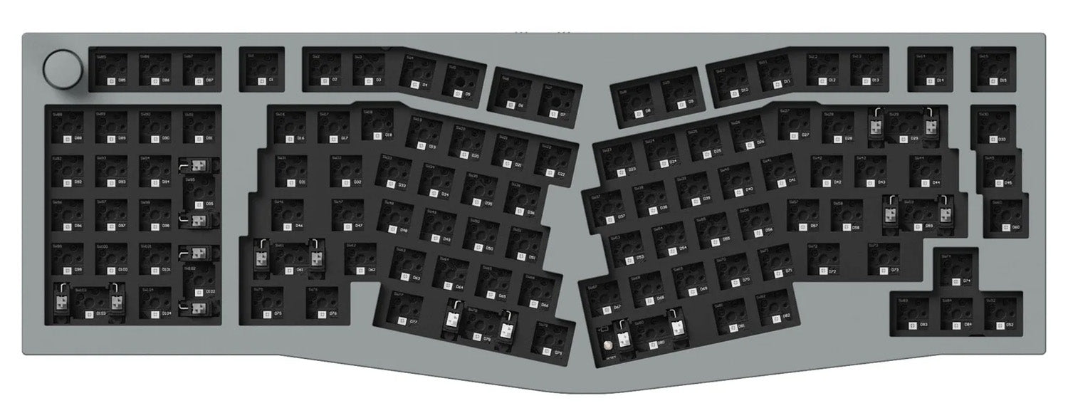Keychron Q14 Pro w/ Knob Aluminum Southpaw Alice Hotswap Bluetooth 5.1