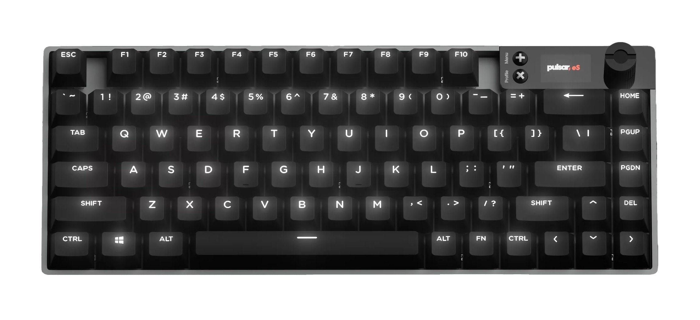 Pulsar eS HE 70 Aluminum Keyboard