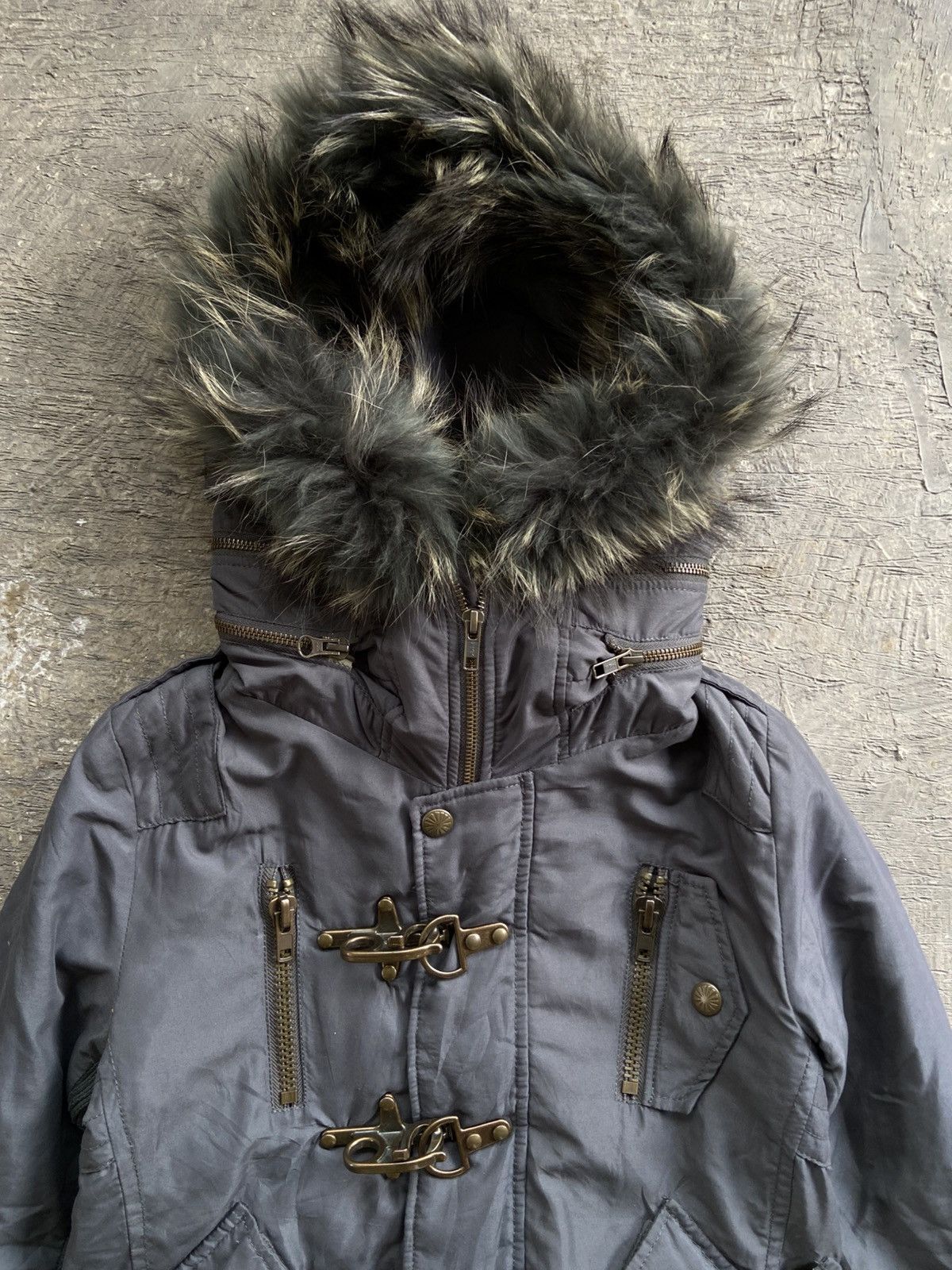 00s archive vkei punk 平成 fur jacket 00s archive vkei punk 平成