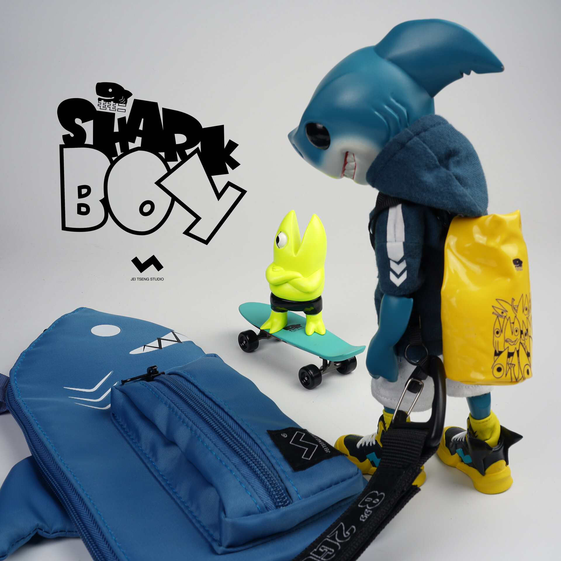 Shark Boy 2GO Series by JT Studio x Momoco Studio - The Toy Chronicle
