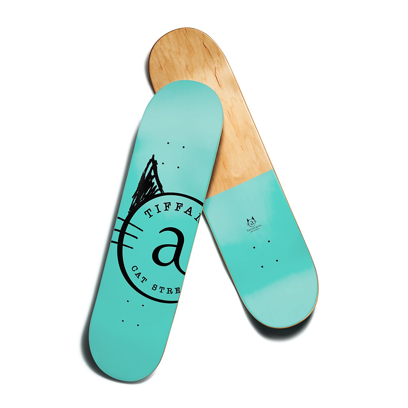 限定】カラー ブロック スケートボード アメリカンメープル