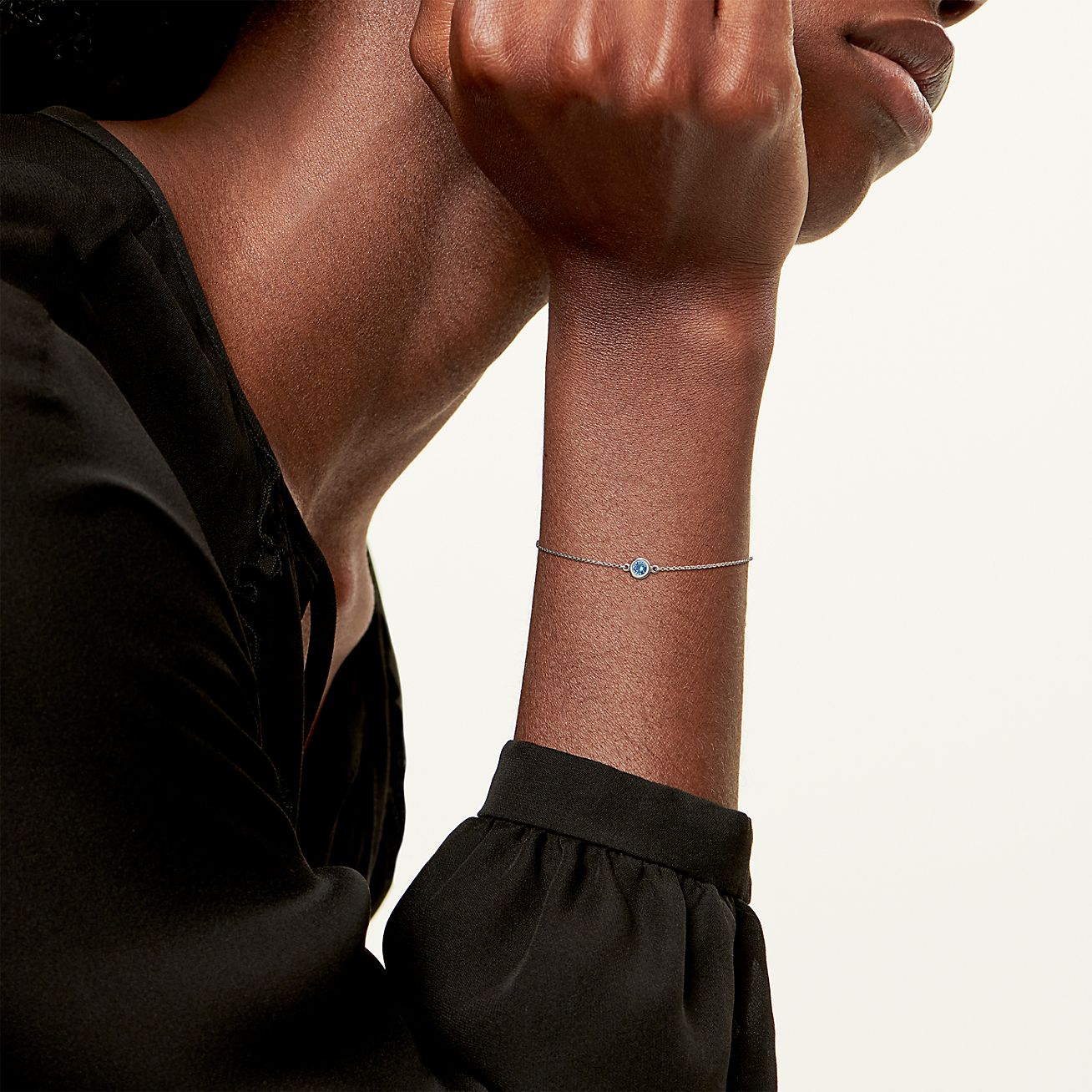 エルサ・ペレッティ™ カラー バイ ザ ヤード ブレスレット アクア