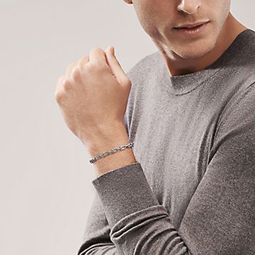 ティファニー ハードウェア リンク ブレスレット スターリングシルバー